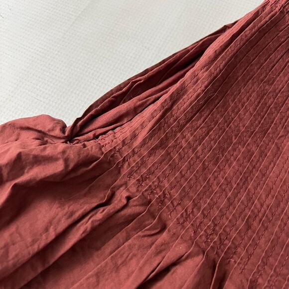 Anthropologie Eula Pintucked Mini Skirt Size Small - Picture 7 of 8